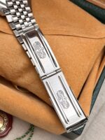 Rolex Datejust 36 mm "Tapestry" Silver Dial Engine Turned Jubilee, automático. - Imagen 7