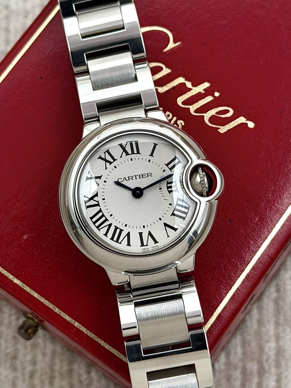 IMG_6496 Cartier Ballon Bleu 28 mm Small W69010Z4, de cuarzo. - Imagen 1