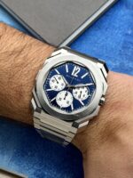 Bvlgari Octo Finissimo Chronograph GMT Blue Dial 43 mm 103467, automático. - Imagen 2