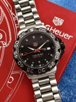 "DESCUENTO ESPECIAL DÍA DEL PADRE" TAG Heuer Formula 1 Black Dial 41 mm WAH1110, de cuarzo.