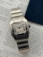 Cartier Santos Galbée Large W20018D6 29 x 41 mm, de cuarzo.
