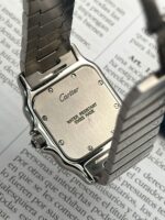 Cartier Santos Galbée Large W20018D6 29 x 41 mm, de cuarzo. - Imagen 6