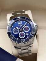 Longines HydroConquest Chronograph 43 mm Blue Dial FULL SET, automático.