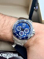 Longines HydroConquest Chronograph 43 mm Blue Dial FULL SET, automático. - Imagen 2