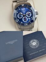 Longines HydroConquest Chronograph 43 mm Blue Dial FULL SET, automático. - Imagen 9