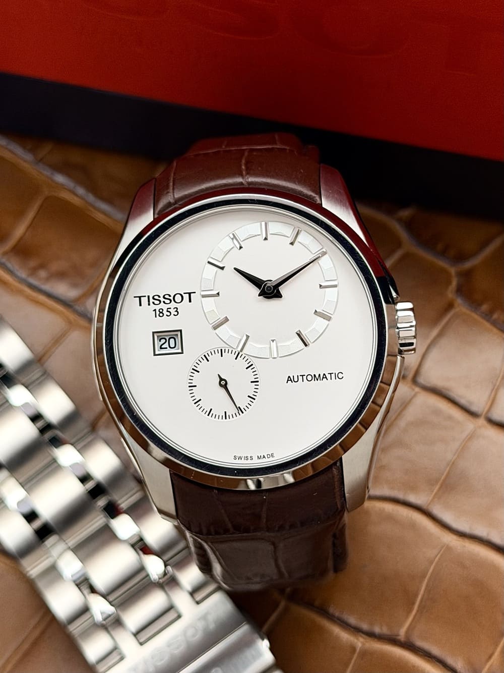 IMG_8301 Tissot Couturier Automatic Small Seconds 39 mm FULL SET, automático. - Imagen 1