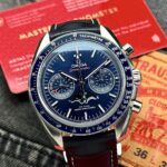 Omega Speedmaster Moonphase Blue Dial 44.25 mm, automático.