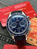 Omega Speedmaster Moonphase Blue Dial 44.25 mm, automático.