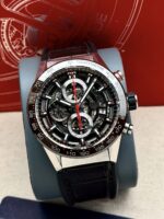 TAG Heuer Carrera Calibre Heuer 01 Skeleton Brown 43 mm FULL SET 2019, automático.