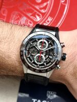 TAG Heuer Carrera Calibre Heuer 01 Skeleton Brown 43 mm FULL SET 2019, automático. - Imagen 2
