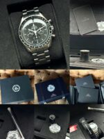 Omega Speedmaster Professional Moonwatch 42 mm Hesalite Cal. 1861 FULL SET, a cuerda. - Imagen 9