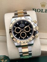 Rolex Cosmograph Daytona Two Tone Black Dial 40 mm 126503 2026 FULL SET, automático.