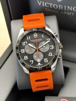 Victorinox FieldForce Sport Chrono Black Dial 42 mm 241893 FULL SET, de cuarzo.