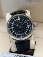 Longines Twenty-Four Hours Heritage Black Dial 48 mm FULL SET, automático.