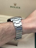 Rolex Datejust II 41 mm Azzurro Blue Roman Dial 116334, automático. - Imagen 6