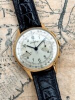 Breitling Chronograph Jumbo 37.5 mm Venus 188 1951, a cuerda.