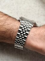 RARO Rolex Datejust Silver "Wide Boy" Dial 36 mm 1970 1603, automático. - Imagen 8