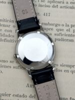Omega Genève Seamaster Double Signed Crosshair Silver Dial 35 mm 1968 166.002, automático. - Imagen 5