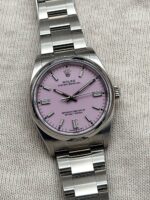 Rolex Oyster Perpetual Candy Pink Dial 36 mm 126000, automático.