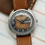 RARO Jaeger-LeCoultre Club Day-Date "Tropical Dial" 38 mm, automático.