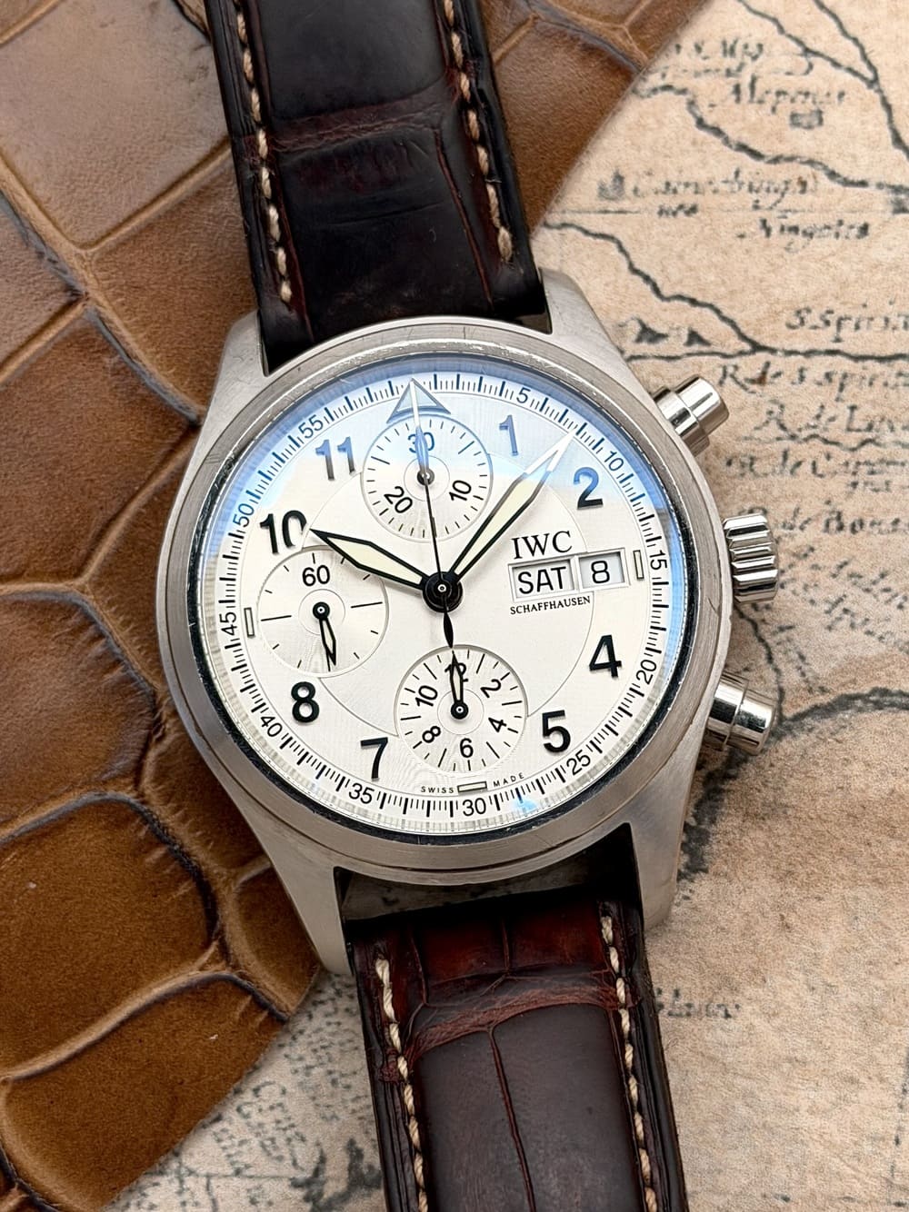 IMG_7113 IWC Pilot's Spitfire Silver Dial 39 mm IW370623, automático - Imagen 1