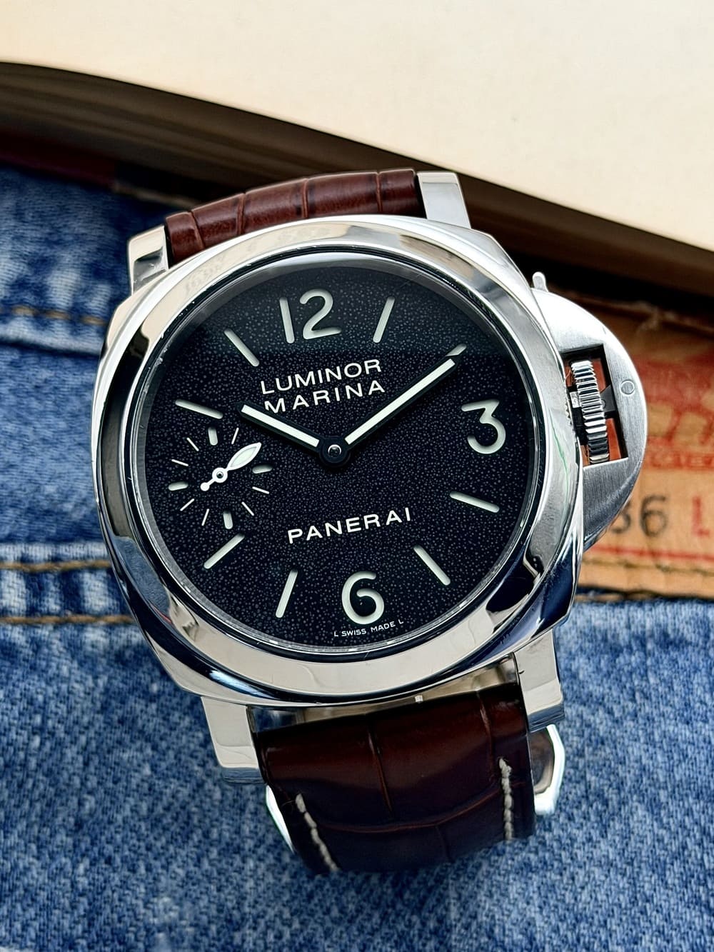 IMG_7173 Panerai Luminor Marina 44 mm PAM00111, década de 2000. - Imagen 1