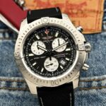 Breitling Colt Chronograph Black Dial 44 mm A73388, de cuarzo.