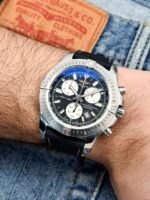 Breitling Colt Chronograph Black Dial 44 mm A73388, de cuarzo. - Imagen 2