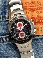 Seiko Sportura Honda Racing F1 Chronograph SND787P1, de cuarzo.