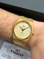 Tissot PRX Gold Dial 40 mm FULL SET, de cuarzo. - Imagen 2