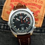 Heuer Monza 1976 38 mm 150.511, automático.