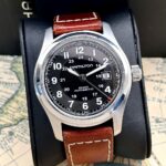 Hamilton Khaki Field Black Dial 42 mm H705450, automático.