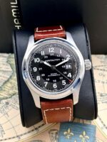 Hamilton Khaki Field Black Dial 42 mm H705450, automático.