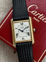 Cartier Must de Cartier Tank Date XL GM W1013754, de cuarzo.