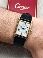 Cartier Must de Cartier Tank Date XL GM W1013754, de cuarzo. - Imagen 2