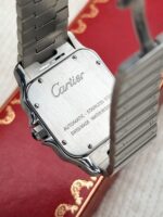 Cartier Santos Galbée XL Automatic W20098D6 32 x 45 mm, automático. - Imagen 6