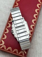 Cartier Santos Galbée XL Automatic W20098D6 32 x 45 mm, automático. - Imagen 7