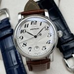 Montblanc Meisterstück Star Silver Dial 39 mm 7072, de cuarzo.