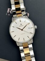 Rado Coupole Classic Automatic White Dial Two Tone 38 mm 763.3860.4, automático.