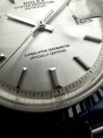 RARO Rolex Datejust Silver "No Lume" Dial 36 mm 1601, automático. - Imagen 4