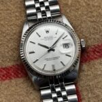 RARO Rolex Datejust Silver "No Lume" Dial 36 mm 1601, automático.