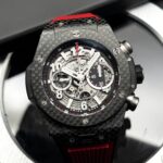 Hublot Big Bang Unico Carbon 45 mm 411.QX.1170.RX FULL SET, automático.