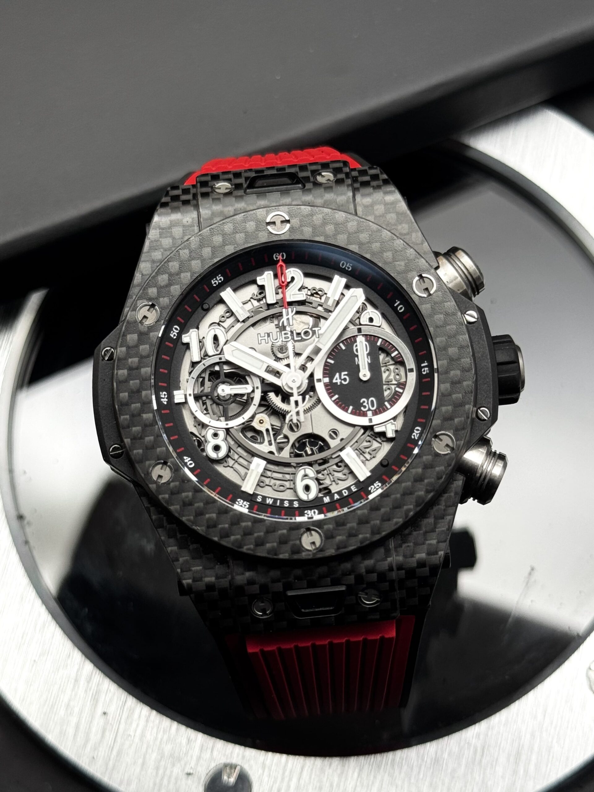 tempImageGKpk4L Hublot Big Bang Unico Carbon 45 mm 411.QX.1170.RX FULL SET, automático. - Imagen 1