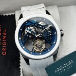 Agelocer Flying Tourbillon Skeleton 42 mm 9104W10-R FULL SET, a cuerda.