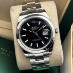 Rolex Datejust 41 Black Dial 126300 FULL SET 2023, automático.