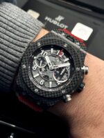 Hublot Big Bang Unico Carbon 45 mm 411.QX.1170.RX FULL SET, automático. - Imagen 2