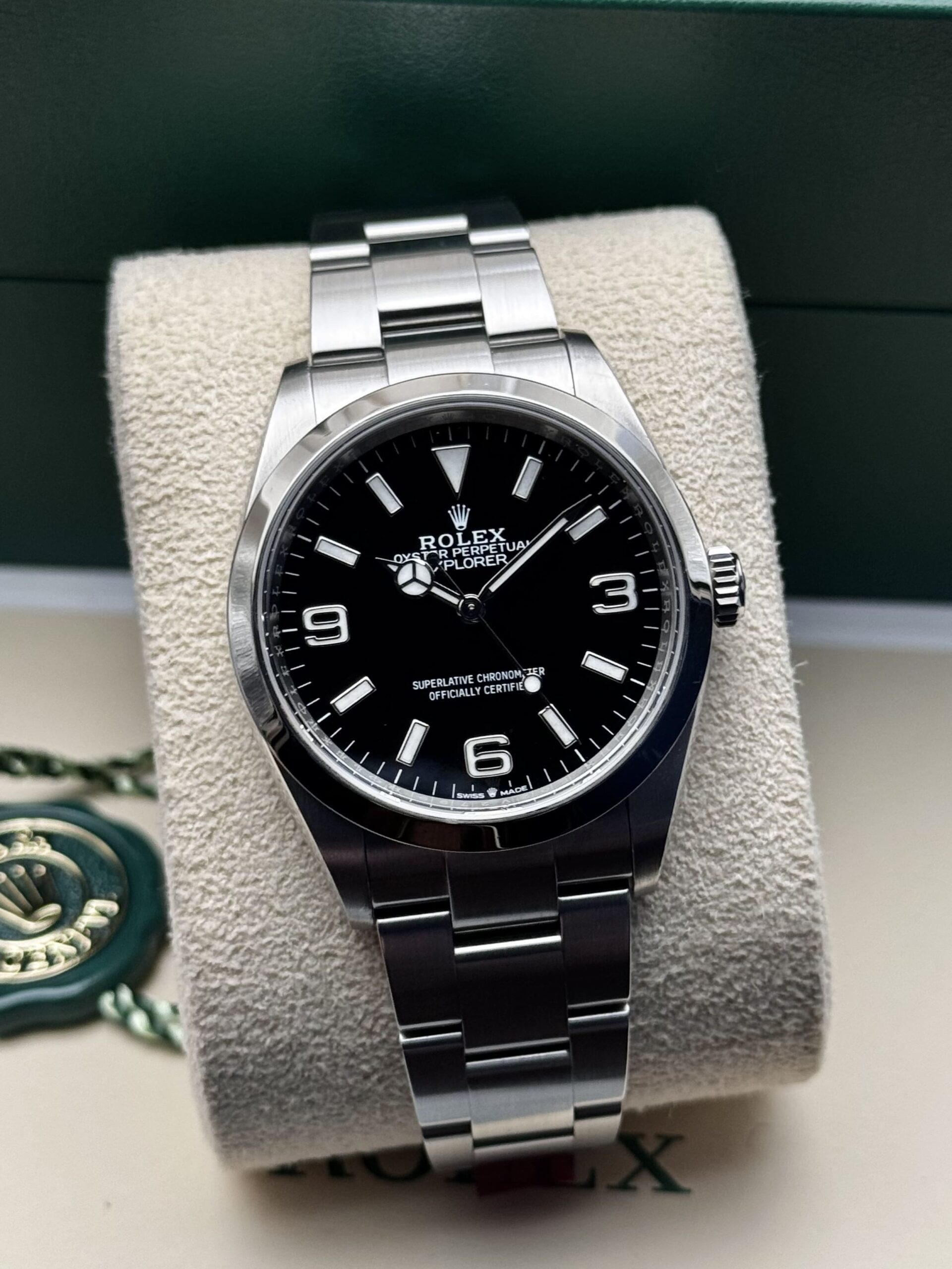 tempImagehuiH7a Rolex Explorer 36 mm 124270 FULL SET 2022, automático. - Imagen 1