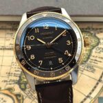 Longines Spirit Zulu Time Anthracite Dial 42 mm L3.812.5.53.2, automático.