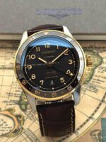 Longines Spirit Zulu Time Anthracite Dial 42 mm L3.812.5.53.2, automático.