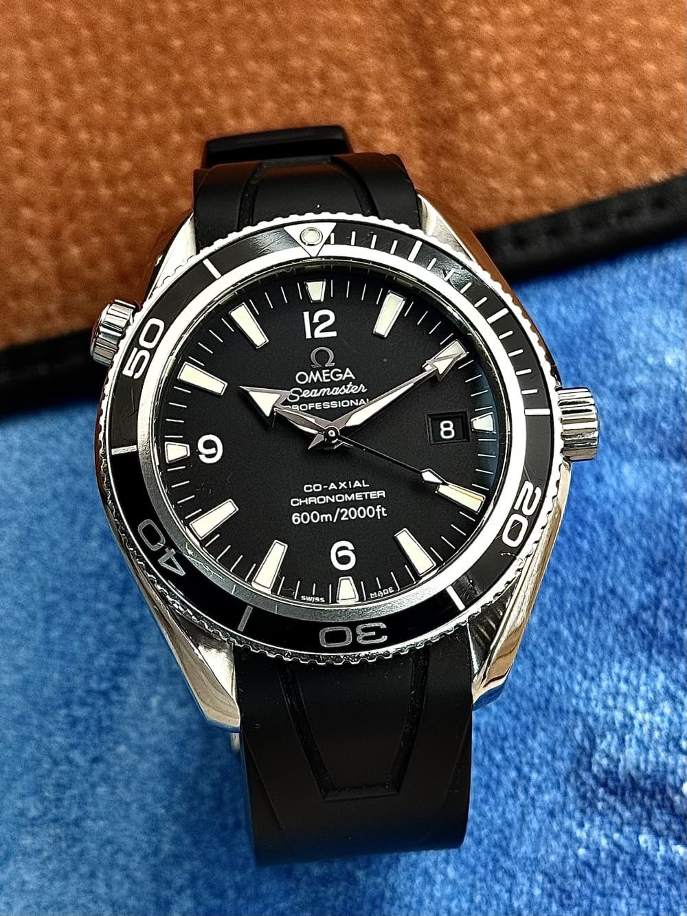 IMG_0281 Omega Seamaster Planet Ocean 600M Co-Axial 42 mm "Quantum of Solace" 2901.50.91, automático. - Imagen 1